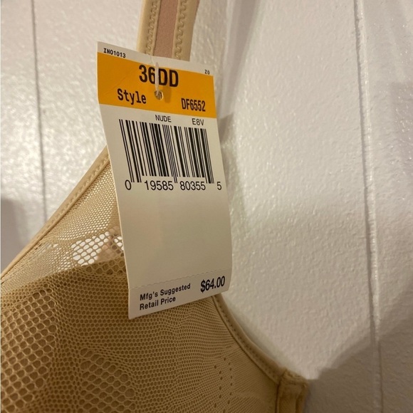 Bali Women Firm-Control Ultra lLight Body Shaper Lace BuiltIn Underwire NWT 36DD - Picture 9 of 12